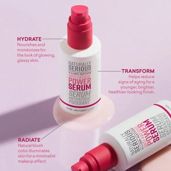 🖤 NATURALLY SERIOUS ILLUMI-NATION ANTI-FATIGUE POWER SERUM CLEAN SEPHORA BRIGHT - Picture 3 of 3